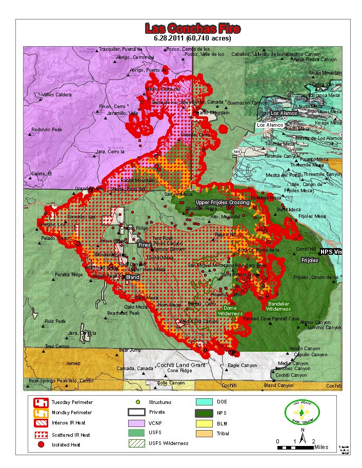 Las Conchas Fire in New Mexico grows to 60,000 acres « Summit County ...